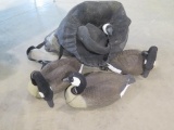 6 - Flambeau Canadian goose floating decoys w/ bag~4118