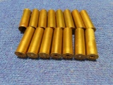 15-Alcan 12g brass shotgun shells, empty~4126