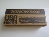 150rds Winchester 9mm 115gr, FMJ~4181