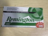 100rds Remington UMC 40S&W 180gr MC~4279