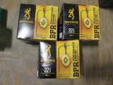 1200rds - Browning 22lr, 3 packs of 400~4409