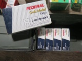 100rds ammo can with: 5 boxes (100 rounds) of Federal Gold Medal Match 308,
