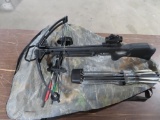 Barnett Wildcat C5 Crossbow w/red dot style scope; quiver & arrows with ext