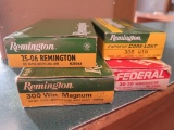 20rds Remington 308Win, 20rds Remington 25-06, 20rds Federal 30-30, 8rds Re