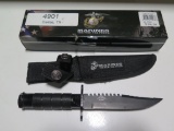 marine survivor knife, new in box(compass and matches in handle)~4903
