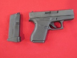 Glock 43 9mm Semi-Auto, w/2 Mags~5287