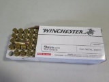 50rds Winchester 9mm 124gr FMJ~6344