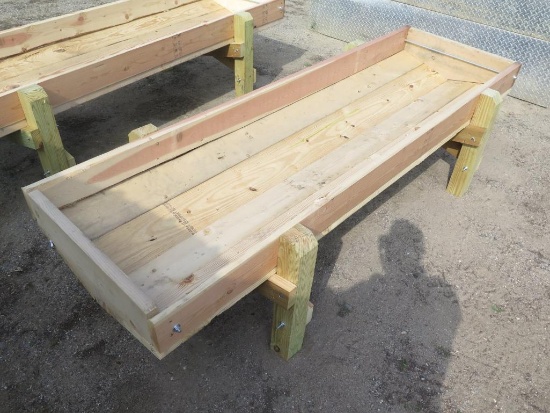 8 FT feed bunk or raised planter box