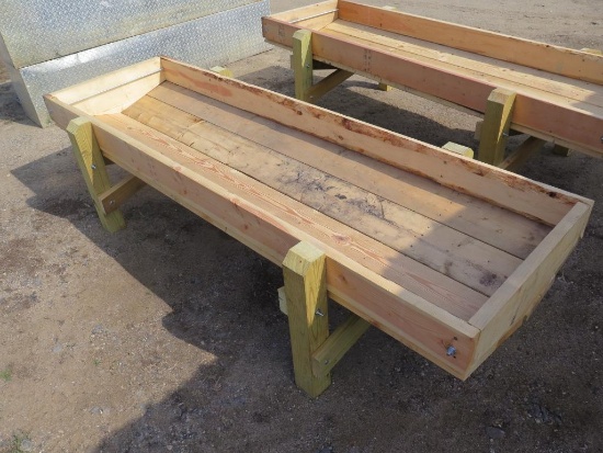 8 FT feed bunk or raised planter box