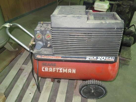 Craftsman 2hp 20 gal air compressor