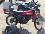1978 Suzuki RT motorcycle, 10,754mi, ran when parked 3 years ago, may need