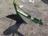 One bottom plow for lawn tractor