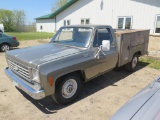 1976 Chev  Custom Deluxe 20 3/4ton utility truck, auto transmission, with L