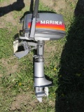 Mariner 5hp outboard long shaft - runs good