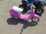 Battery operated moped/scooter w/charger - runs
