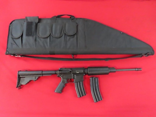 DPMS A-15 5.56(223) semi auto rifle with case & 2-20rd mags~4958