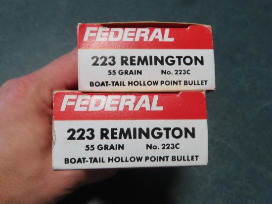 40rds Federal .223Rem 55gr~6519