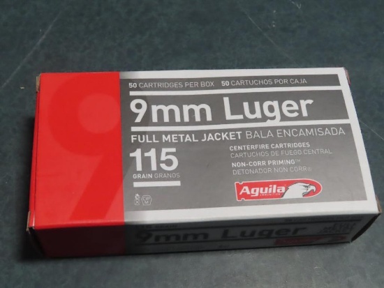 50rds Aguila 9mm~6534