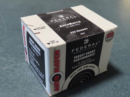 325rds Federal .22 Target grade~6563