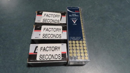 98rds .22short CCI & 150rds CCI .22LR~6580