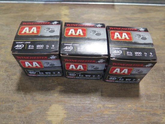 75rds Winchester .410 2 1/2" 9shot~6636
