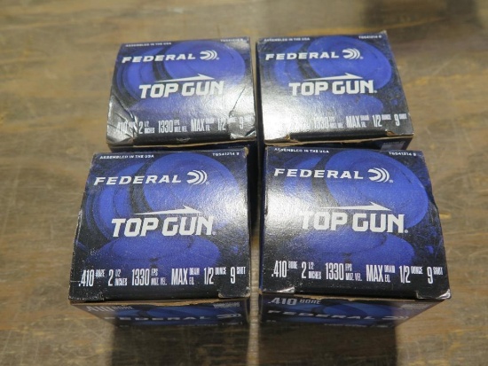 100rds Federal .410 2 1/2" 9 shot~6637