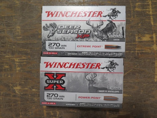 40rds Winchester .270Win 130gr~6652
