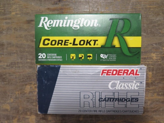 40rds Remington & Federal 30-30Win 150gr~6654