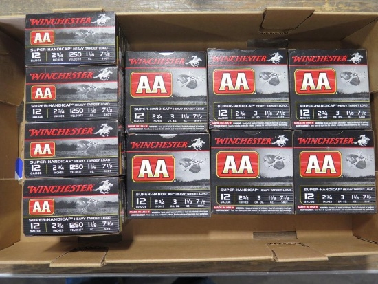 250rds Winchester 12ga 2 3/4" 8shot~6659