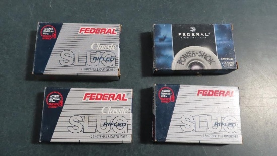 20rds 12ga slugs, 2-3", 2-2 3/4~6667