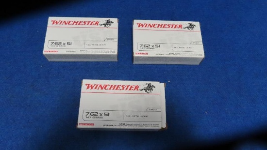 60 rds Winchester 7.62 x 51, 147gr~6743