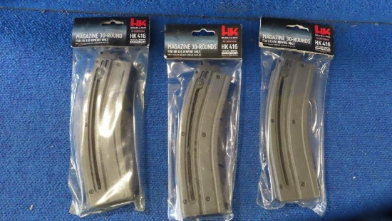 (3) H&K 416 magazines, 22 LR~6763