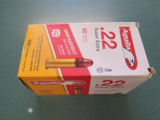 500rds Aguila .22LR 40gr~6782