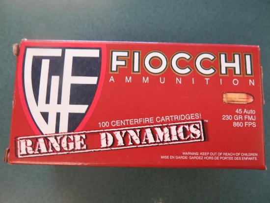 100rds Foicchi 45 Auto, 230gr~6788