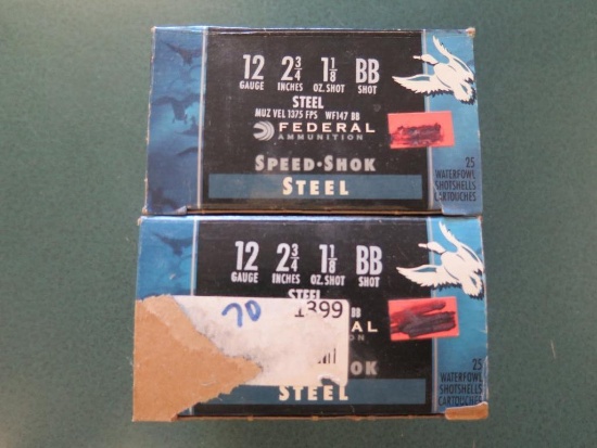 50rds Federal 12ga, 2 3/4, Steel BB~6790