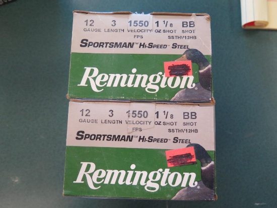 50rds Remington 12ga, 3", Steel BB~6792