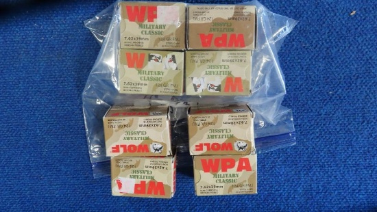 160 rds Wolf Military Classic 7.26 x 39~6796
