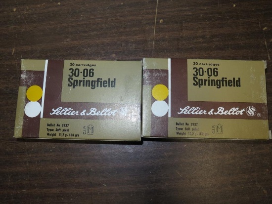 40rds Sellier & Bellot 30-06 180gr~6822