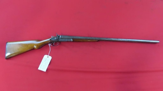 LC Smith 1896 12ga side by side with hammers, replacement screrw on left ha