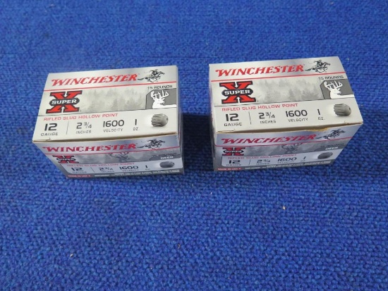 30rds Winchester 12ga slugs~6846