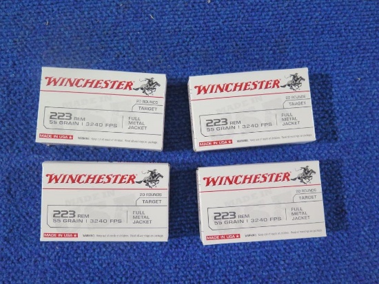 80rds Winchester .223 55gr FMJ~6855