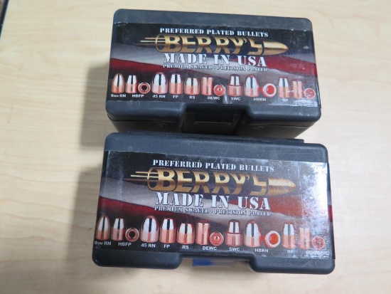 500 Berry 9mm (.356) 124gr RN bullets~6896