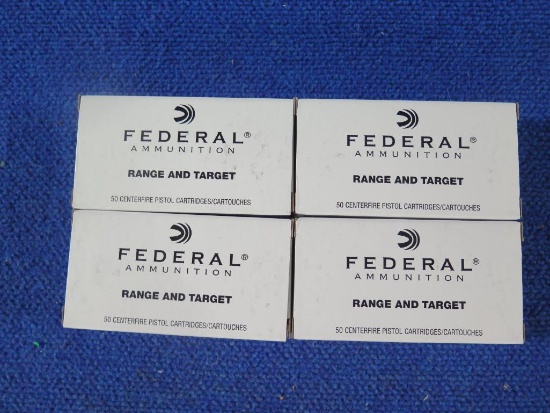 200rds Federal 9mm Luger 115gr FMJ~6955