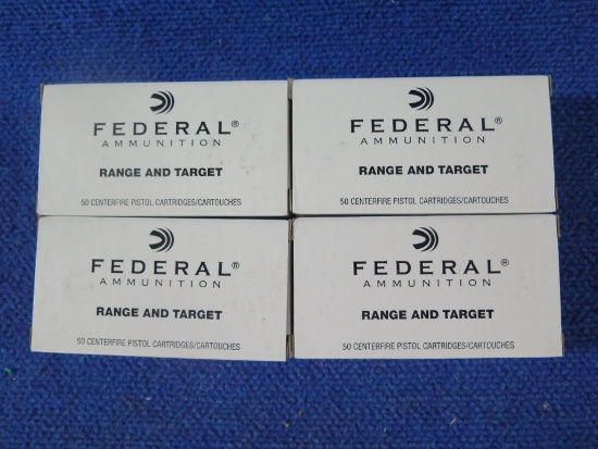 200rds Federal 9mm Luger 115gr FMJ~6957