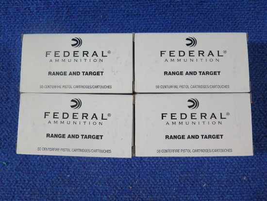 200rds Federal 9mm Luger 115gr FMJ~6958