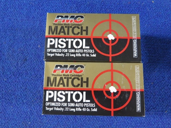 1000rds PMC match pistol Target Velocity .22LR 40gr~6959