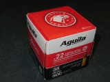 500rds Aguila .22LR 38gr Hollow Point~6576