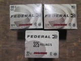 975rds Federal Auto Match .22LR 40gr~6640