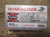 20rds Winchester .243Win 100gr~6646