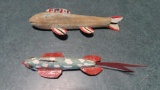 2 - Vintage spearing decoys~6673